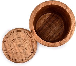 Premium Wooden Container Budget Friendly Decorative <b>Storage</b> <b>Box</b> for Spices Sugar Tea and Coffee - Product Image 1