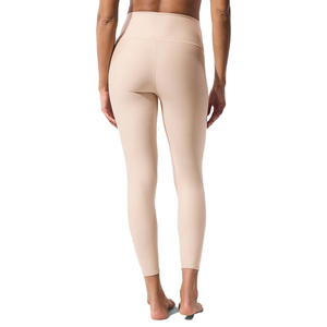 Conjunto de 2 piezas para mujer: Top corto moderno y leggings de cintura alta, de algodón, felpa y nailon spandex, ropa deportiva, venta al por mayor personalizada - Product Image 6