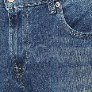 Pantalones Vaqueros de Moda para Hombre, Corte Ajustado, 100% Algodón, Color Oscuro, Costuras Resistentes, Estilo Moderno Informal, Diseño Personalizado, Precio al por Mayor - Product Image 6