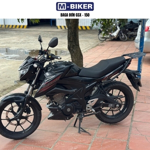 Portaequipajes de Aluminio para Suzuki GSX 150 M-Biker - Plug & Play, Capacidad de Carga de 1015 kg, Tecnología de Pintura por Species Snh - Product Image 4