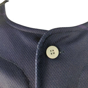 Camiseta de Béisbol Azul Personalizada con Nombre de Equipo para Hombre, Transpirable, 100% Poliéster, Sublimada, Impresión Digital OEM - Product Image 6