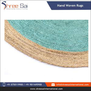 Hot Selling Jute Round <b>Rugs</b> Classic Design Embroidered Organic Jute Round <b>Rugs</b> for Living and Bedroom Jute <b>Rugs</b> Sets - Product Image 4