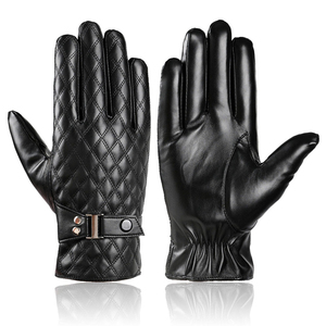 Wholesale Genuine Leather Four Seasons Warm Breathable High Quality <b>Touch</b> <b>Screen</b> <b>Gloves</b> for Sports Outdoor Wrist Length - Product Image 5