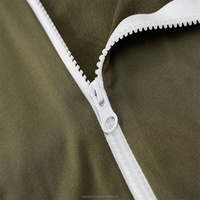 Combinaison d'hiver pour femmes, ensemble deux pièces, fermeture éclair unie, manches longues, tenue de sport, sweat-shirt, tenue de fitness, tenue de course, 100% coton