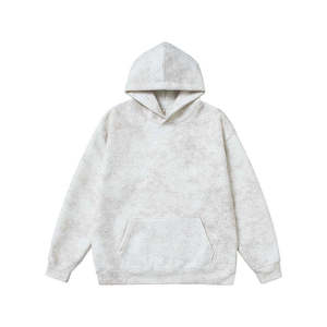 Fabricant de sweats à capuche, logo personnalisé, unisexe, épais, de haute qualité, en coton, sweat à capuche oversize épais pour homme - Product Image 6