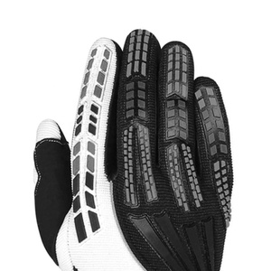Gants de moto en cuir courts et personnalisés pour l'hiver, pour la course et la protection, style tendance pour la moto tout-terrain - Product Image 4