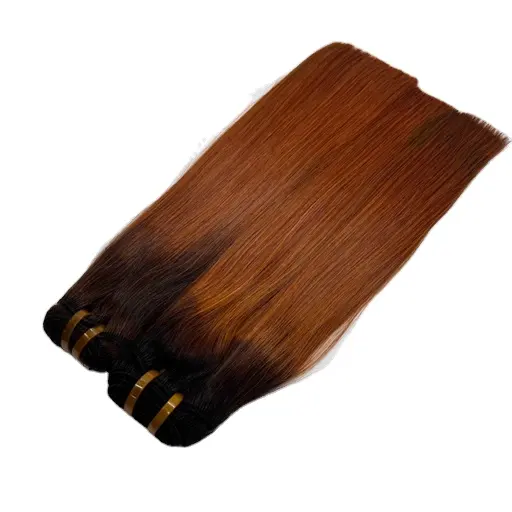 Farbe Schuss Remy Haarmas chine Double Drawn Bone glattes menschliches Haar Hochwertiger Vietnam Haar lieferant Großhandel