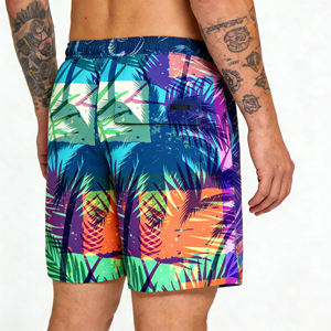 กางเกงขาสั้นคาร์โก้ กางเกงชายหาด ยืดได้ 4 ทิศทาง กางเกงออกกำลังกายผู้ชาย มีกระเป๋า แห้งเร็ว ระบายอากาศได้ดี สำหรับการฝึกซ้อม กางเกงบอร์ดชอร์ต - Product Image 2