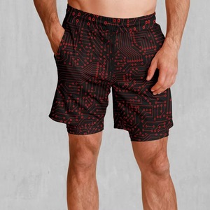 OEM ODM Vintage Casual Men Shorts New Custom Made Dry Fit Sublimation Shorts Low MOQ In Stock - Product Image 1
