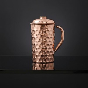 Mug en cuivre martelé fait main, vaisselle en cuivre pur pour Moscow Mule, bière, eau, cocktail, articles de bar, article cadeau - Product Image 2