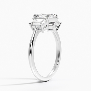 BOJ <b>Ring</b> 0119 Asscher Cut 925 Silver Luxe Embrace Prong Setting Solitaire <b>Diamond</b> <b>Ring</b> 2ct D Color VVS1 Moissanite GRA Certified - Product Image 2