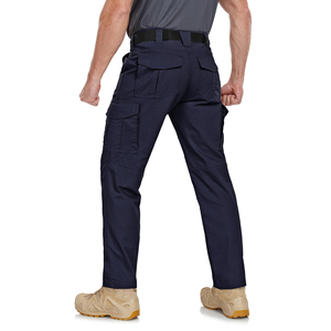 Pantalon de randonnée pour hommes, léger, imperméable, à séchage rapide, pour la pêche en montagne, avec 5 poches zippées - Product Image 2