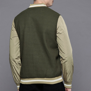Custom Vintage School College Mens Varisty <b>Jackets</b> Leather sleeves Wool Letterman Crop Varsity <b>Jacket</b> ladies baseball chenille - Product Image 2