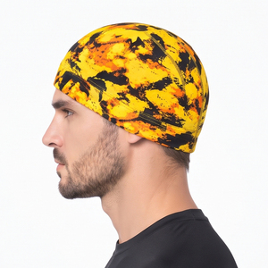 Gorro Deportivo Unisex con Estampado de Calavera por Sublimación, Transpirable, de Poliéster, para Correr, Ciclismo y Deportes - Product Image 4