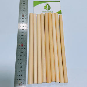 Juegos de pajitas desechables ecológicas reutilizables de bambú con logotipo personalizado directo de fábrica para fiestas, accesorios para Bar, UE - Product Image 3