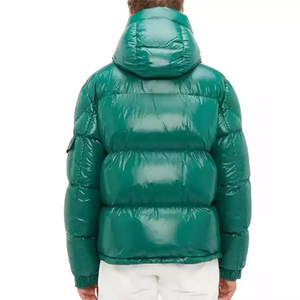 <b>Mens</b> Short Puffer <b>Jacket</b> High Neck Quilted Winter Coat <b>Lightweight</b> Padded Warm Zip Up <b>Casual</b> Outerwear Wholesale Winter Clothing - Product Image 3