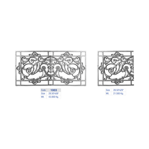 Exquisita Tapa de Poste de Aluminio con Diseño de Flor de Lis, Adorno Decorativo para Cabeza de Lanza de Valla y Barandilla, para Portones de Villa - Product Image 1
