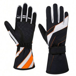 Guantes Profesionales de Carreras de Invierno para Auto, Resistentes al Fuego, Tela Nomex, Diseño de Dedos Completos, Impermeables, Antideslizantes, para Comodidad Durante Todo el Día - Product Image 1