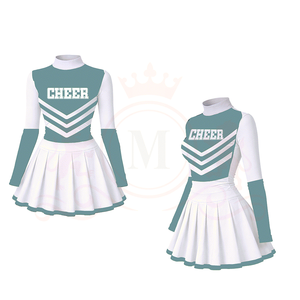 Uniformes de Animadoras Personalizados con Logotipo OEM, Tallas Grandes, Ropa de Práctica para Niñas, Jóvenes y Mujeres, Vestidos, Faldas y Disfraces - Product Image 5