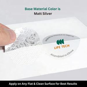 Etiqueta de Seguridad Void a Prueba de Manipulación, Adhesivo Void Personalizado, Sello de Garantía, Impresión de Etiquetas - Product Image 2