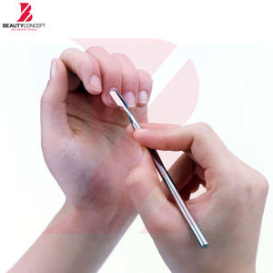 Empujador de Cutículas de Acero Inoxidable, Herramienta de Una Sola Punta para Eliminar Piel Muerta, Limpiador de Uñas Metálico de Precisión para Salón y Pedicura en Casa - Product Image 5