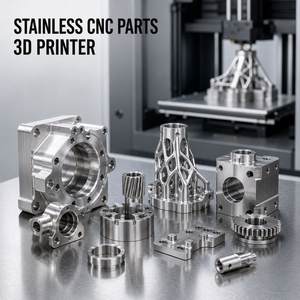 ชิ้นส่วน CNC สแตนเลสควา<span class=keywords><strong>ม</strong></span>แม่นยำสูงที่<span class=keywords><strong>ม</strong></span>ีค่าความคลาดเคลื่อนต่ำสำหรับการประกอบเครื่องพิ<span class=keywords><strong>ม</strong></span>พ์โลหะ 3 <span class=keywords><strong>ม</strong></span>ิติ - Product Image 1