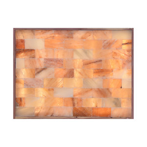 <b>Top</b> Selling LED Himalayan Salt Wall Panel Natural <b>Crystal</b> LED Himalayan Salt Wall Panel Home Decor Style - Product Image 1