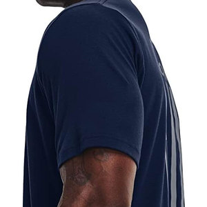 T-shirt décontracté en coton pour homme, tissu doux et respirant, coupe régulière confortable, col rond, manches courtes, élégant, pour l'été et le quotidien - Product Image 6