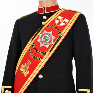 Banda de uniforme ceremonial de Mylar personalizada al por mayor con reproducción de bordado real para equipo de defensa personal - Product Image 5