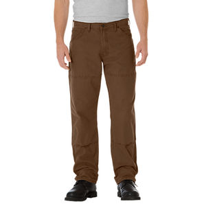 Pantalones de Trabajo para Hombre, de Algodón, Transpirables, Impermeables, de Secado Rápido, Talla Grande, Tipo Carpenter, con Doble Rodilla, Resistentes - Product Image 4