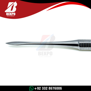 Espátula de modelado de cera dental de doble punta, instrumento de acero inoxidable, espátula de mezcla de cera dental de doble cabezal - Product Image 3