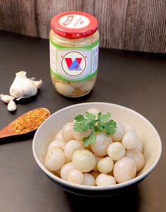 Berberechos encurtidos blancos naturales, dulces y ácidos, en rodajas, textura crujiente, en frasco de vidrio de 800g, listos para servir - Product Image 1