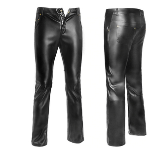 Wholesale Customized Genuine <b>Leather</b> New Design High Quality <b>Men</b> <b>Leather</b> <b>Pants</b> <b>Men</b> Outdoor Fashionable <b>Leather</b> <b>Pants</b> - Product Image 4