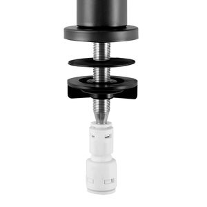 Rubinetto da Cucina in Acciaio Inossidabile Senza Piombo con Arco Alto per Depuratore d'Acqua a Osmosi Inversa, Valvola in Ottone Massiccio per Acqua Potabile Purificata - Product Image 6