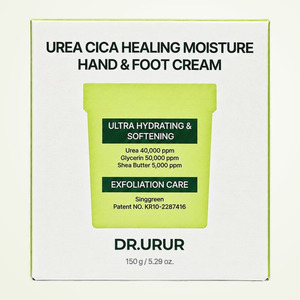 ครีมทามือและเท้า Dr. Urur Urea Cica Healing Moisture ขนาด 150 กรัม ช่วยป้องกันความแห้งกร้าน บำรุงผิวเท้าให้นุ่มขึ้น - Product Image 1