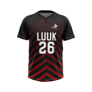 Custom Sublimated Professional College Team Baseball Jerseys Plus Size Front Team Name Printed Unisex 100% Breathable <b>Polyester</b> - Product Image 4