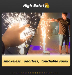 Moka <span class=keywords><strong>sfx</strong></span> MK-E15 spray 1-5m DMX <span class=keywords><strong>650w</strong></span> mini machine à étincelles froides feu d'artifice pour dj club mariage scène - Product Image 4