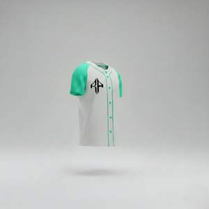 Camisetas de Béisbol con Estampado Técnico, Transpirables, de Secado Rápido, para Adultos, Cuello en V, Impresión Digital de Alta Calidad, 100% Poliéster - Product Image 3