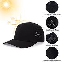 Gorra Trucker de Malla Transpirable e Impermeable, 6 Paneles, Ajustable, Unisex, con Patrón de Animales/Letras, para Servicios Empresariales, Primavera/Verano