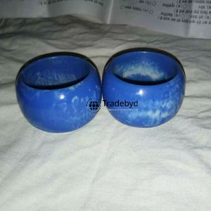 Anneau de serviette de table décoratif en résine, classique, écologique, durable, rond, de qualité supérieure, pour table à manger, par Tradebyd - Product Image 1