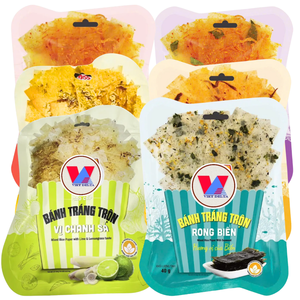 Snack de Papel de Arroz con Múltiples Sabores: Queso, Pollo, Camarones, Satay, Algas Marinas, Listo para Comer - Product Image 1