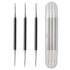 Juego de Limpiadores de Cutículas de Doble Punta de Acero Inoxidable, Herramienta de Precisión para Eliminar Piel Muerta para Manicura y Pedicura - Product Image 1