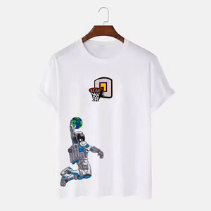 Camisetas de Última Moda DTG Extra Grandes, Estilo Casual Urbano, 100% Algodón y Poliéster, Camisetas con Logotipo Personalizado - Product Image 3