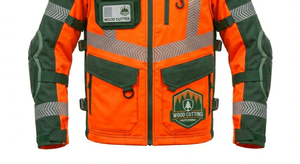 Chaqueta de Seguridad de Alta Visibilidad, Uniforme Protector Reflectante para Uso Industrial en Exteriores, Poliéster - Product Image 5