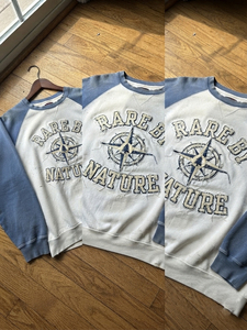 Custom Distressed Embroidery Printed Sweatshirts Men High Quality French Terry Crew Neck Tee Top Fleece Winter Wear Sweatshirts - Product Image 5