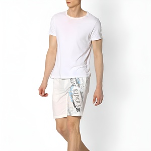 Latest Design 100% Cotton <b>Men</b> High Waist Sublimation <b>Shorts</b> Fashionable Casual <b>Shorts</b> with Custom Logo gym <b>Shorts</b> - Product Image 4