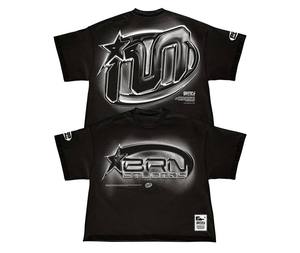 เสื้อยืดผู้ชายปี 2026 ผ้าคอตตอน 100% หนัก 300 กรัม - พิมพ์ลาย DTG แบบกำหนดเอง, ทรงหลวมโอเวอร์ไซส์, ลายการ์ตูนแบบฟอกสี, สไตล์สตรีทแวร์ - Product Image 2