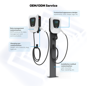 Chargeur intelligent Pilot Ac Ev Charger avec <span class=keywords><strong>Bluetooth</strong></span> /Ethernet/WI-FI Station de charge murale 7kW/11kW/22kW EV pour <span class=keywords><strong>voiture</strong></span> électrique - Product Image 3