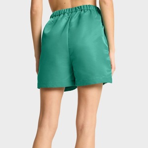 Shorts de yoga et de sport pour femmes de haute qualité à double couche avec short de compression intégré, cordon de serrage, taille élastique et poches latérales - Product Image 4