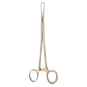 Pinzas Quirúrgicas de Acero Inoxidable de 10 Pulgadas, Instrumentos Médicos Veterinarios Reutilizables y Autoclavables, Herramienta de Agarre de Precisión para Hospital - Product Image 3